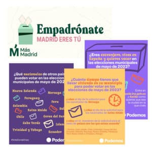 campañas de empadronamiento en Madrid